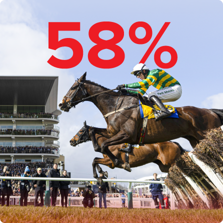 58% Cheltenham